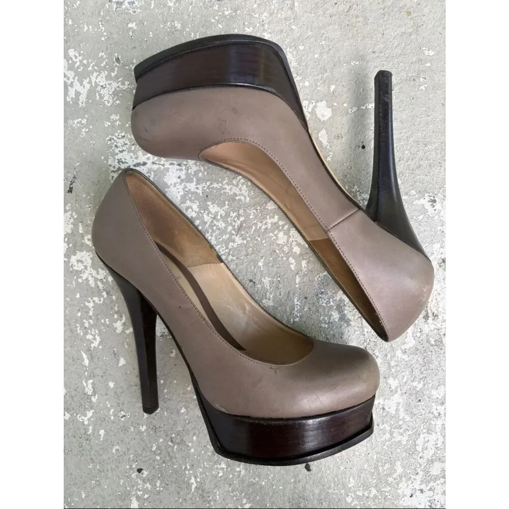 Fendi leather Fendista platforms